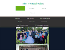 Tablet Screenshot of hirnhomeschoolers.com